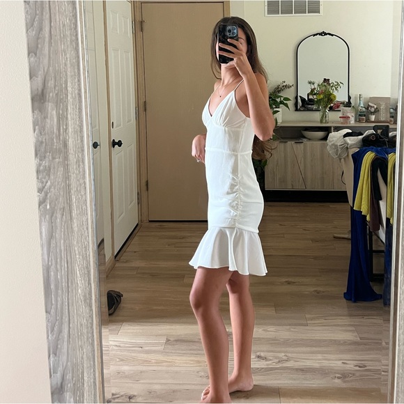 Revolve Superdown white dress - Picture 4 of 7